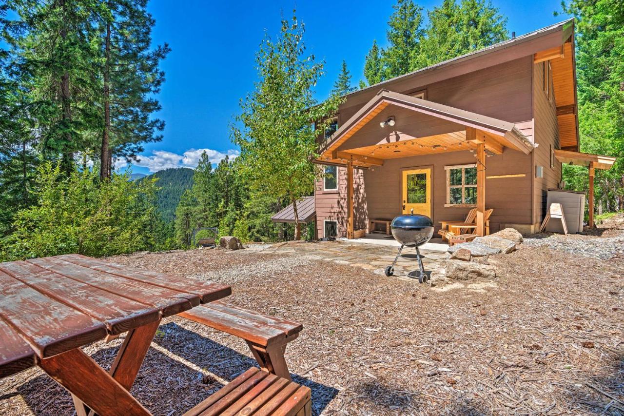 Private Leavenworth Cabin With Mtn Views And Fire Pit Exterior photo