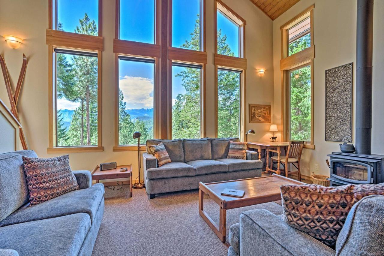 Private Leavenworth Cabin With Mtn Views And Fire Pit Exterior photo