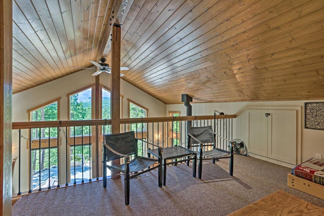 Private Leavenworth Cabin With Mtn Views And Fire Pit Exterior photo