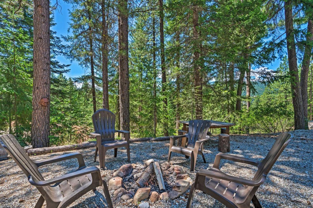 Private Leavenworth Cabin With Mtn Views And Fire Pit Exterior photo