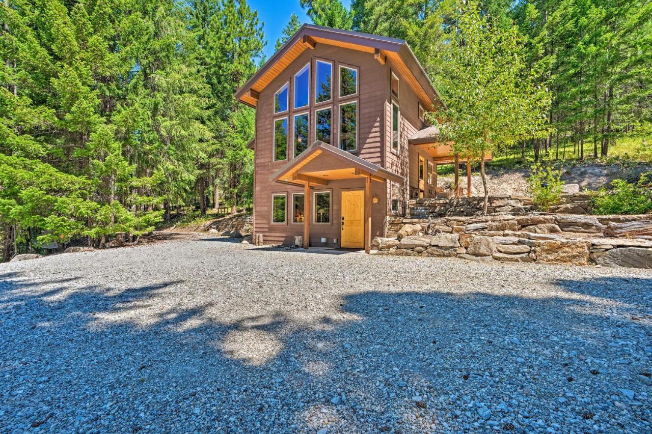 Private Leavenworth Cabin With Mtn Views And Fire Pit Exterior photo