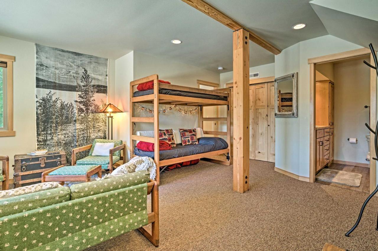 Private Leavenworth Cabin With Mtn Views And Fire Pit Exterior photo